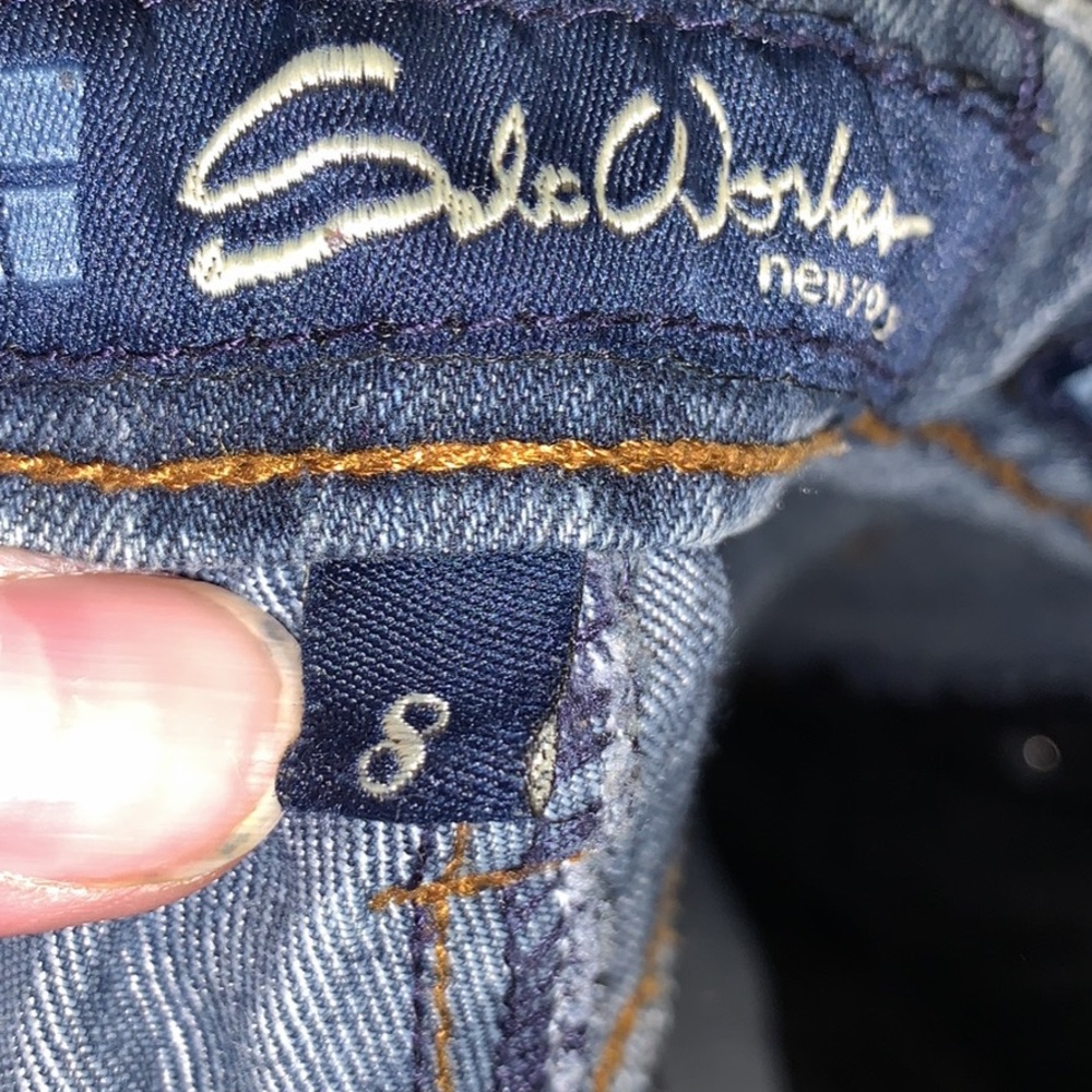 These size 8 jeans have only been worn once.